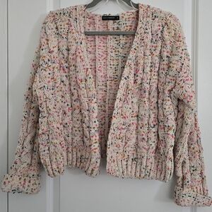 Multicolor Knit Cardigan